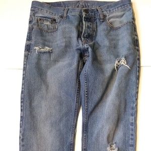 Aeropostale Button fly Women's 32/30 Jeans Distres